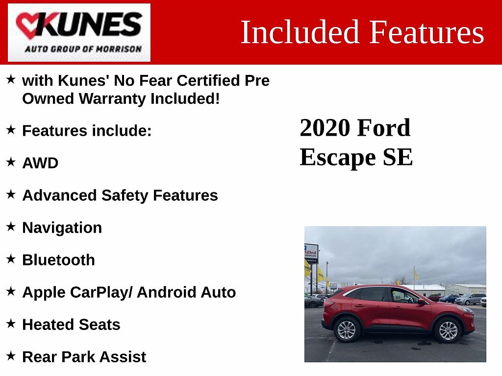 2020 Ford Escape SE image 2