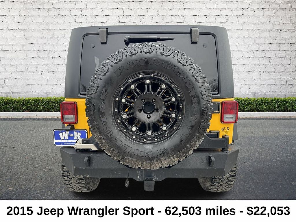 2015 Jeep Wrangler Sport image 3
