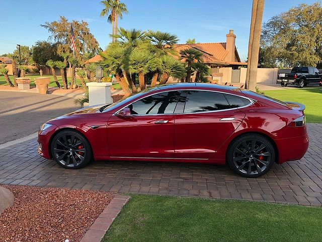 View Tesla Model S P100D PNG