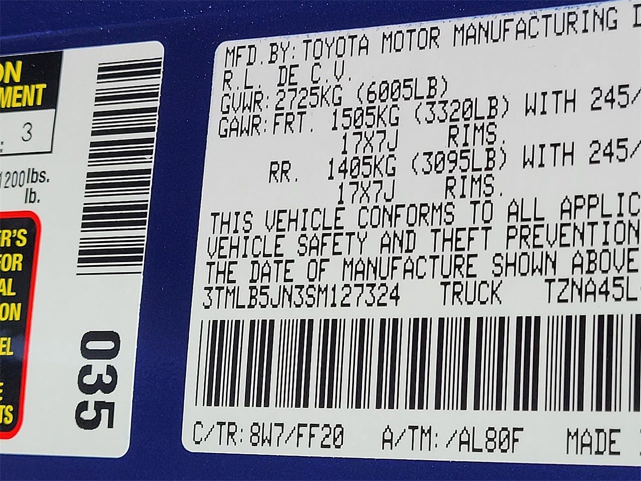 2025 Toyota Tacoma