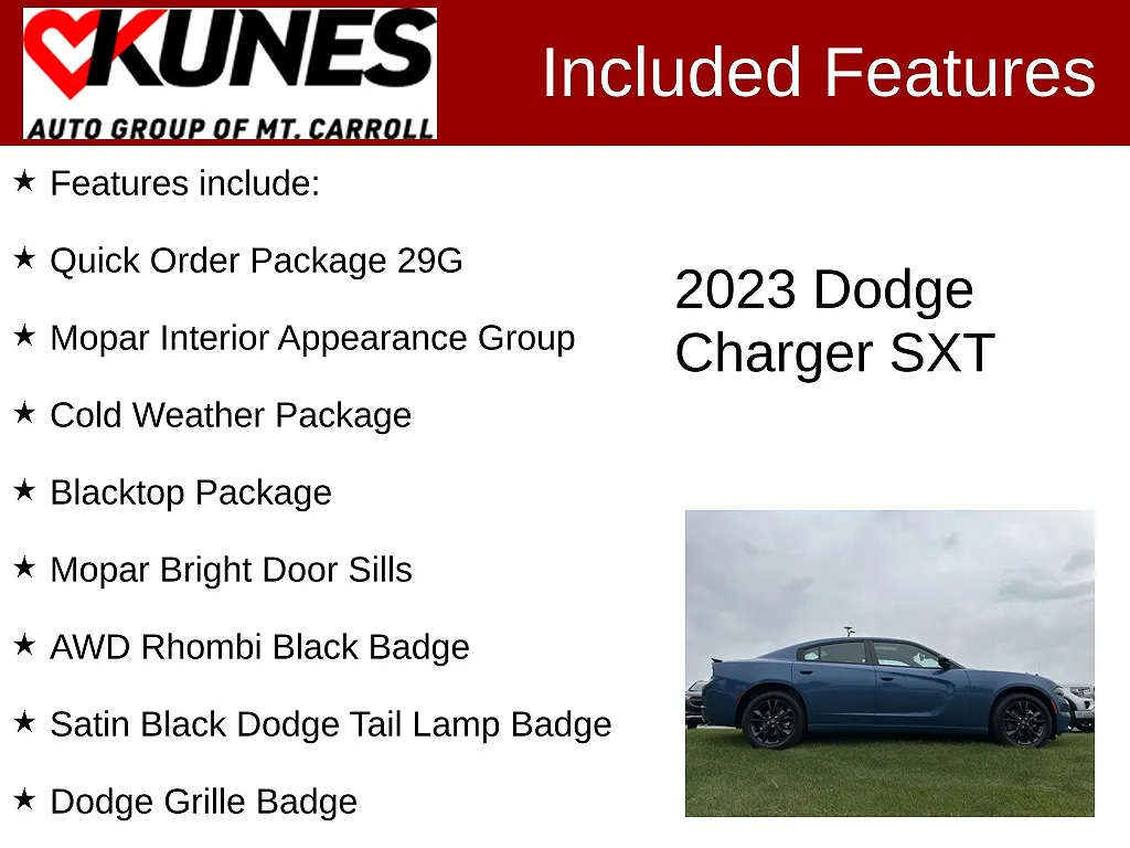 2023 Dodge Charger SXT image 1