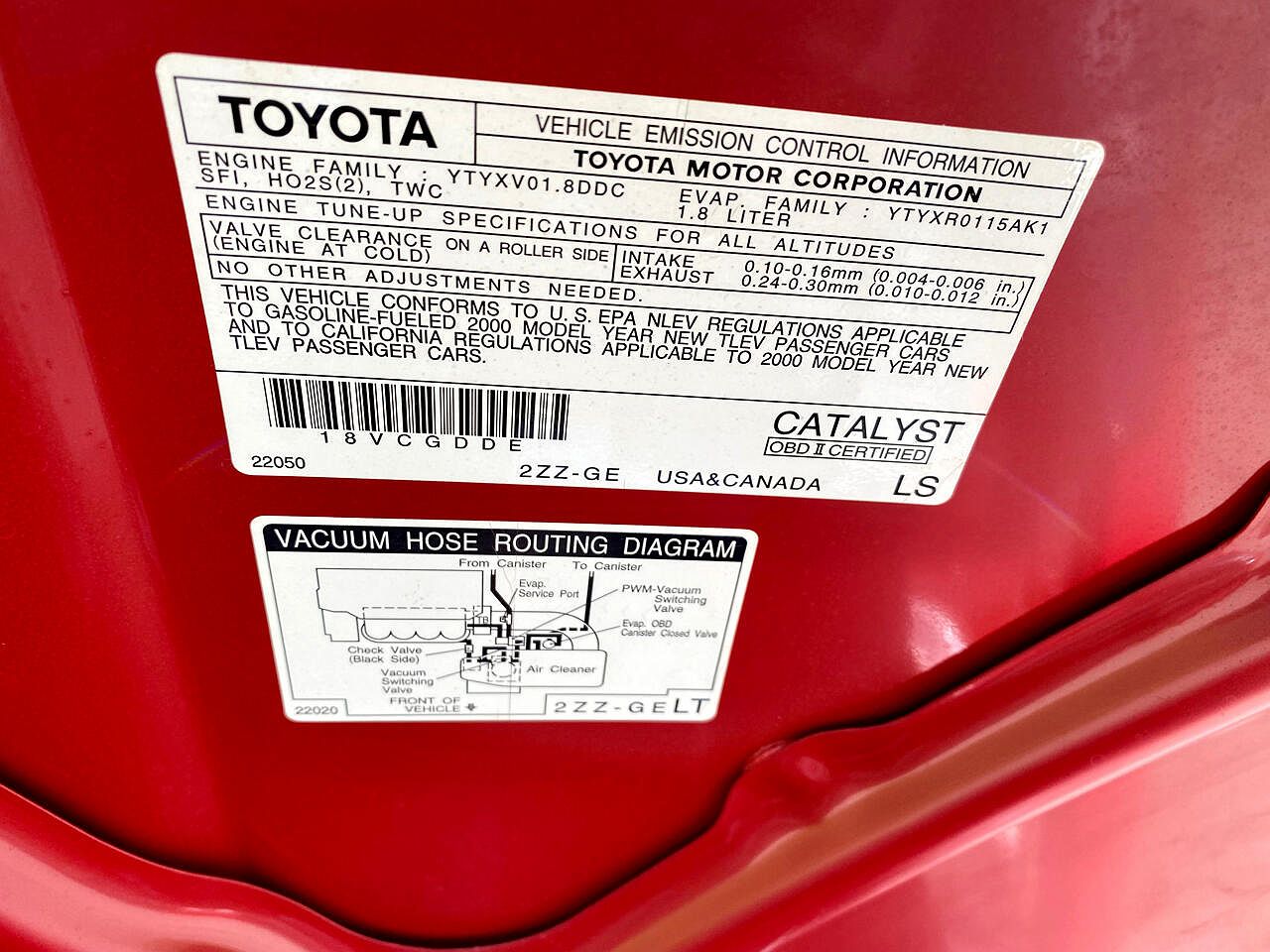 2000 Toyota Celica GTS image 59