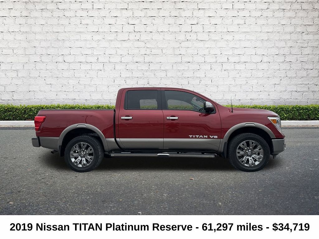 2019 Nissan Titan Platinum Reserve image 1