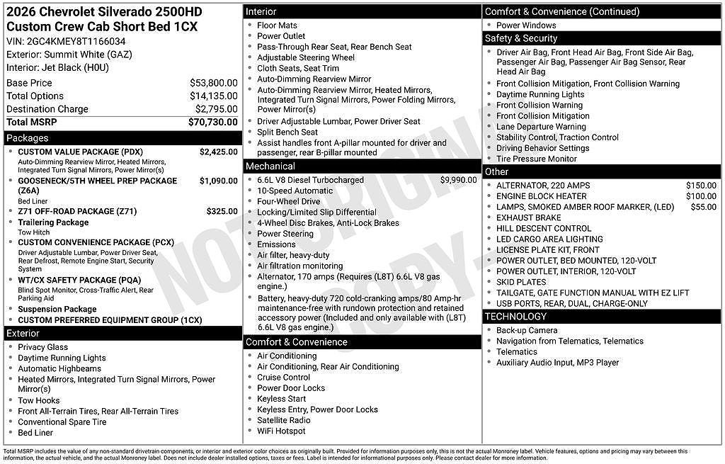 2026 Chevrolet Silverado 2500HD