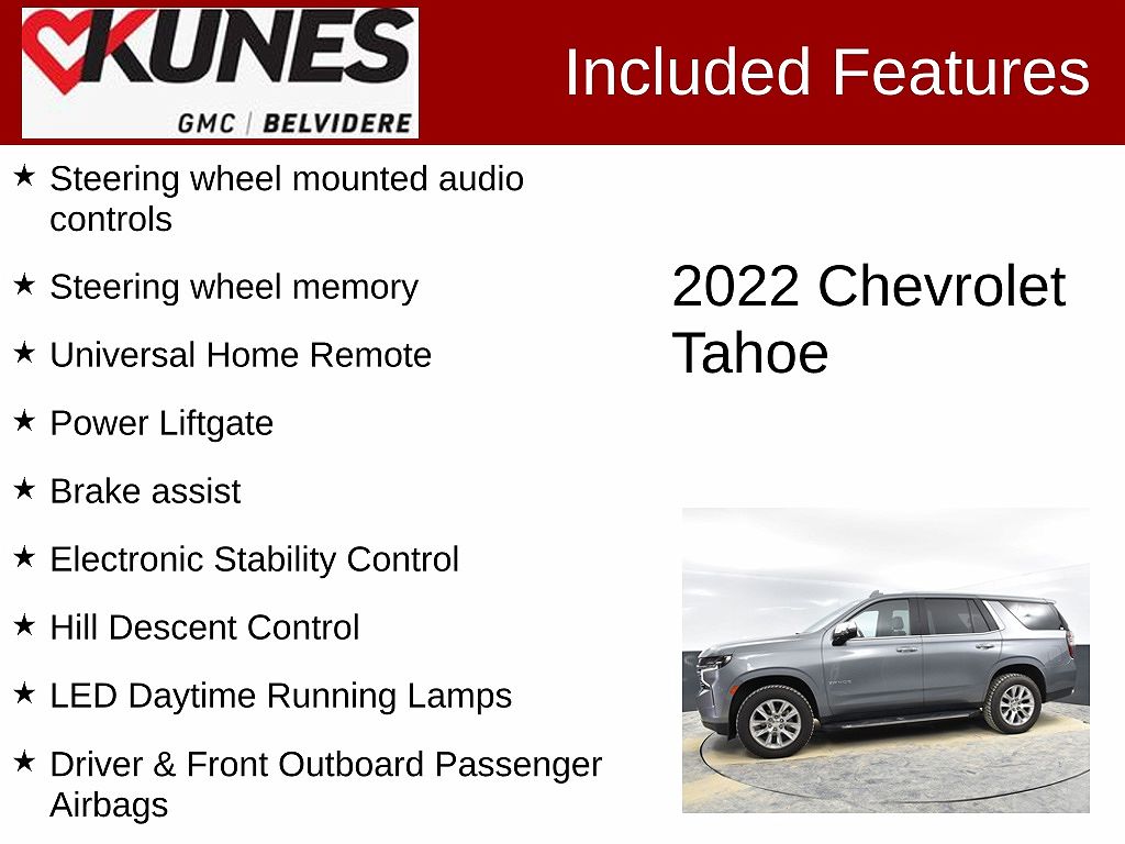 2022 Chevrolet Tahoe Premier image 2