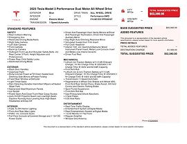 2023 Tesla Model 3