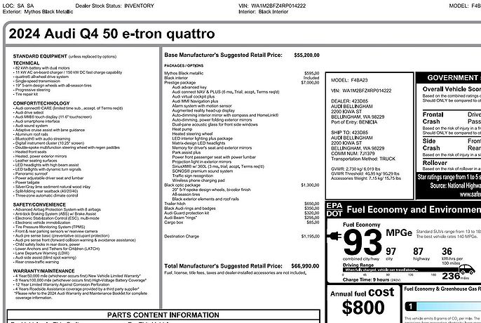 2024 Audi Q4 e-tron