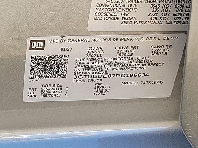 2023 GMC Sierra 1500