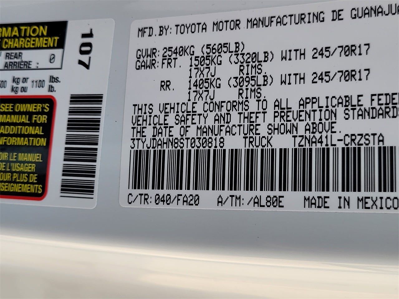 2025 Toyota Tacoma