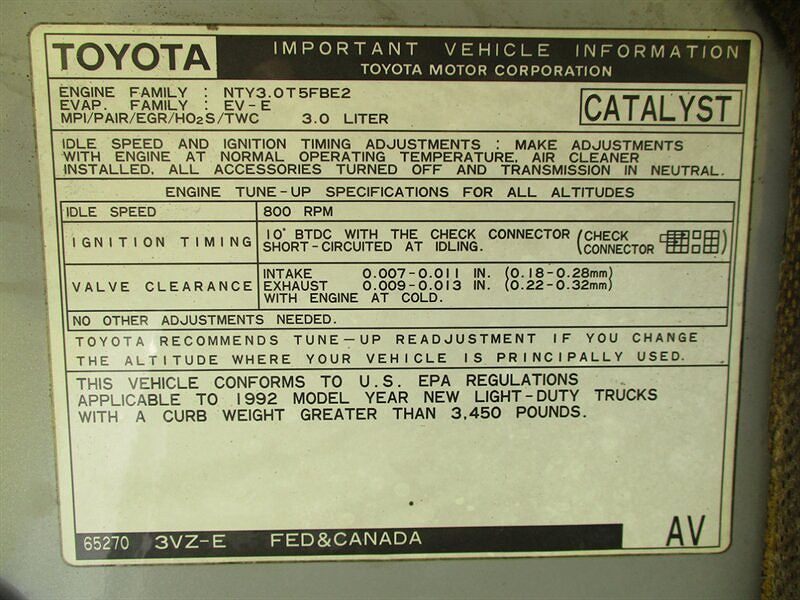 1992 Toyota Pickup SR5 image 22