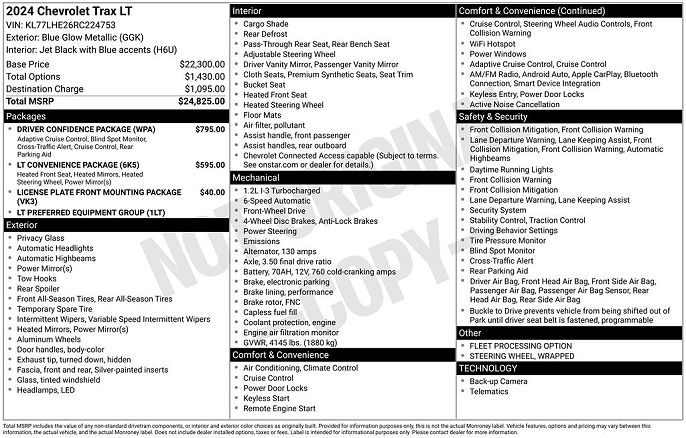 2024 Chevrolet Trax