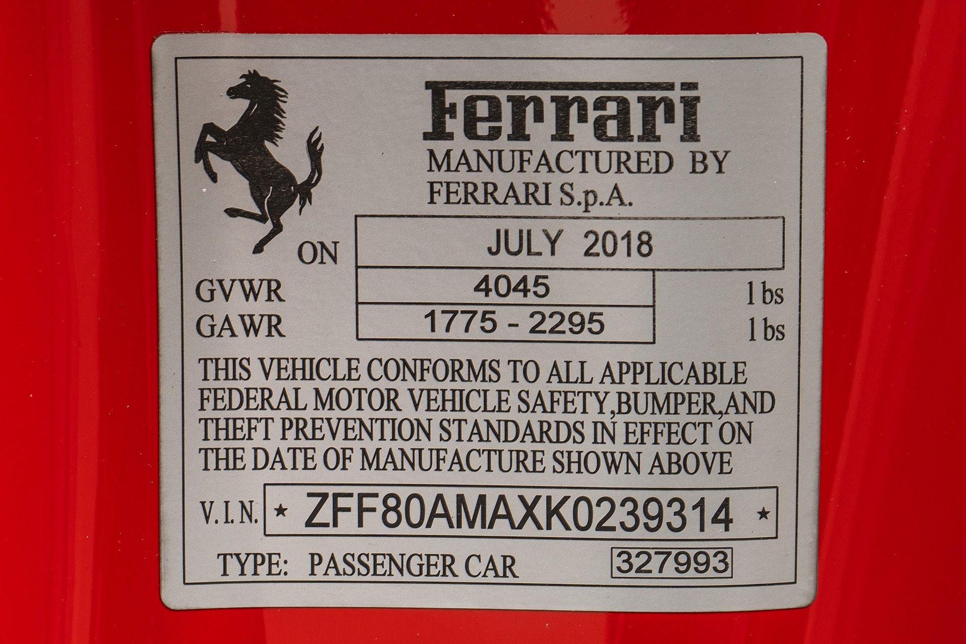 2019 Ferrari 488 Spider image 18