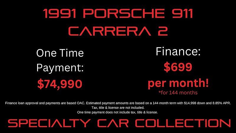 1991 Porsche 911 Carrera 2 image 2