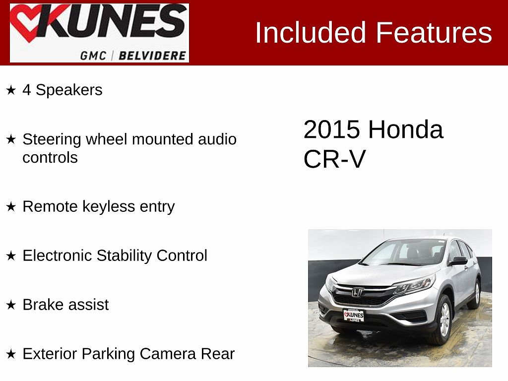 2015 Honda CR-V LX image 1