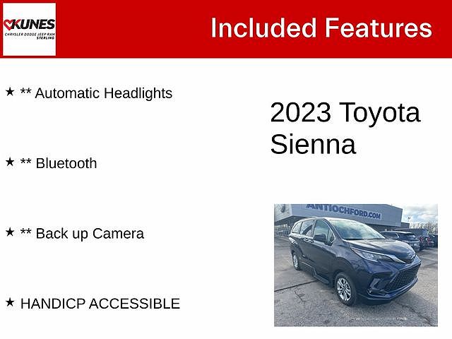 2023 Toyota Sienna XSE image 1
