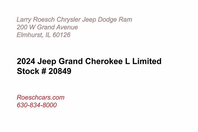 2024 Jeep Grand Cherokee L Limited Edition image 1