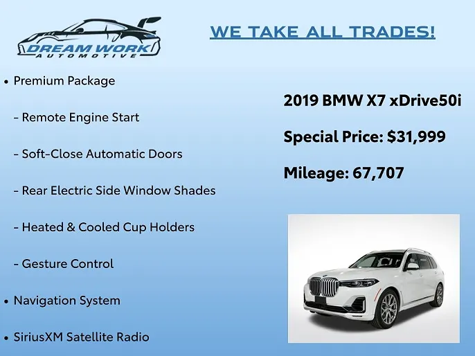 2019 BMW X7