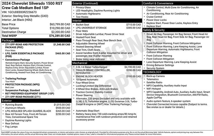 2024 Chevrolet Silverado 1500