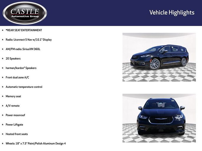 2025 Chrysler Pacifica