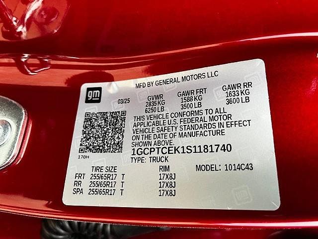 2025 Chevrolet Colorado