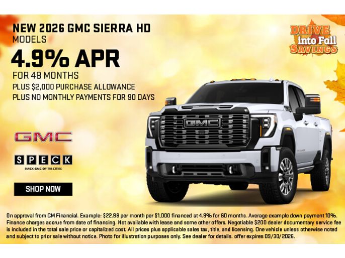 2026 GMC Sierra 3500HD
