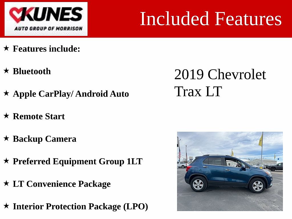 2019 Chevrolet Trax LT image 2