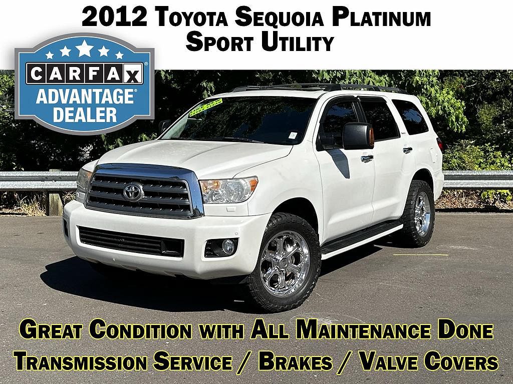 2012 Toyota Sequoia Platinum image 0