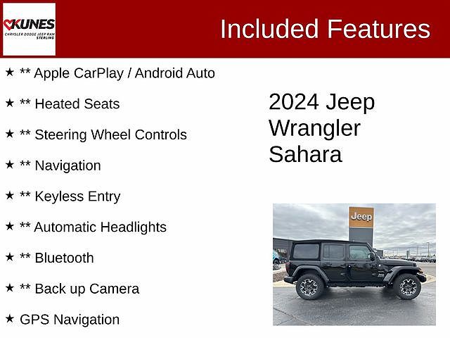 2024 Jeep Wrangler Sahara image 3