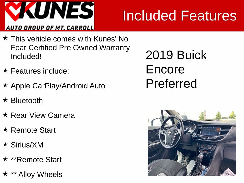 2019 Buick Encore Preferred image 2