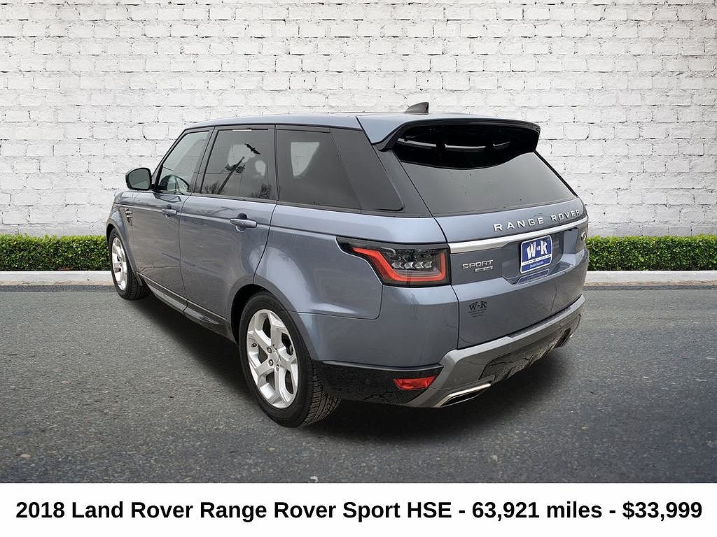 2018 Land Rover Range Rover Sport HSE image 4