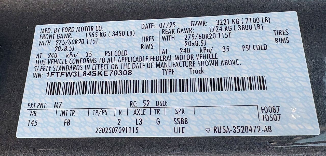 2025 Ford F-150