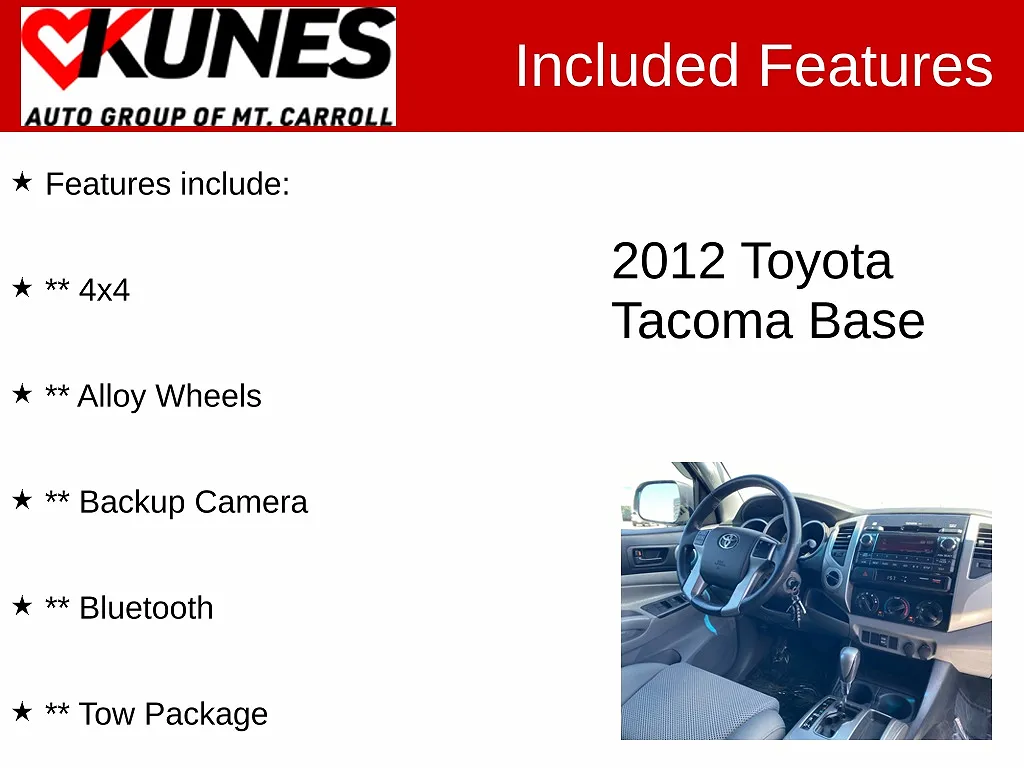 2012 Toyota Tacoma Base image 2