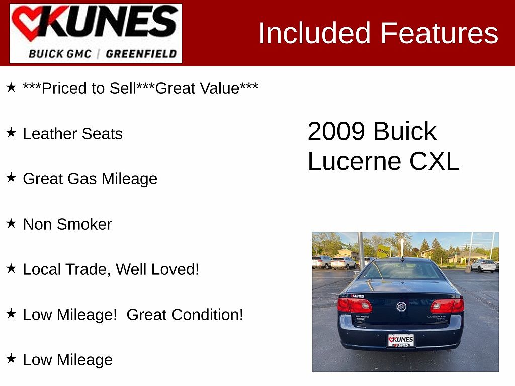 2009 Buick Lucerne CXL image 1