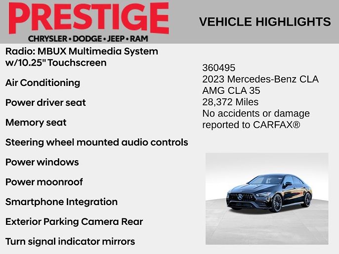 2023 Mercedes-Benz CLA