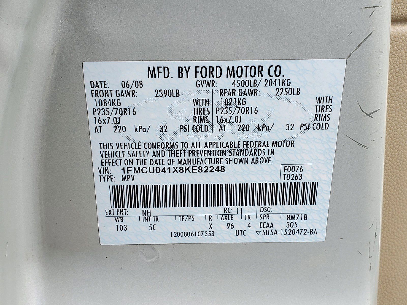 2008 Ford Escape Limited image 33