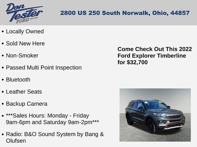 2022 Ford Explorer