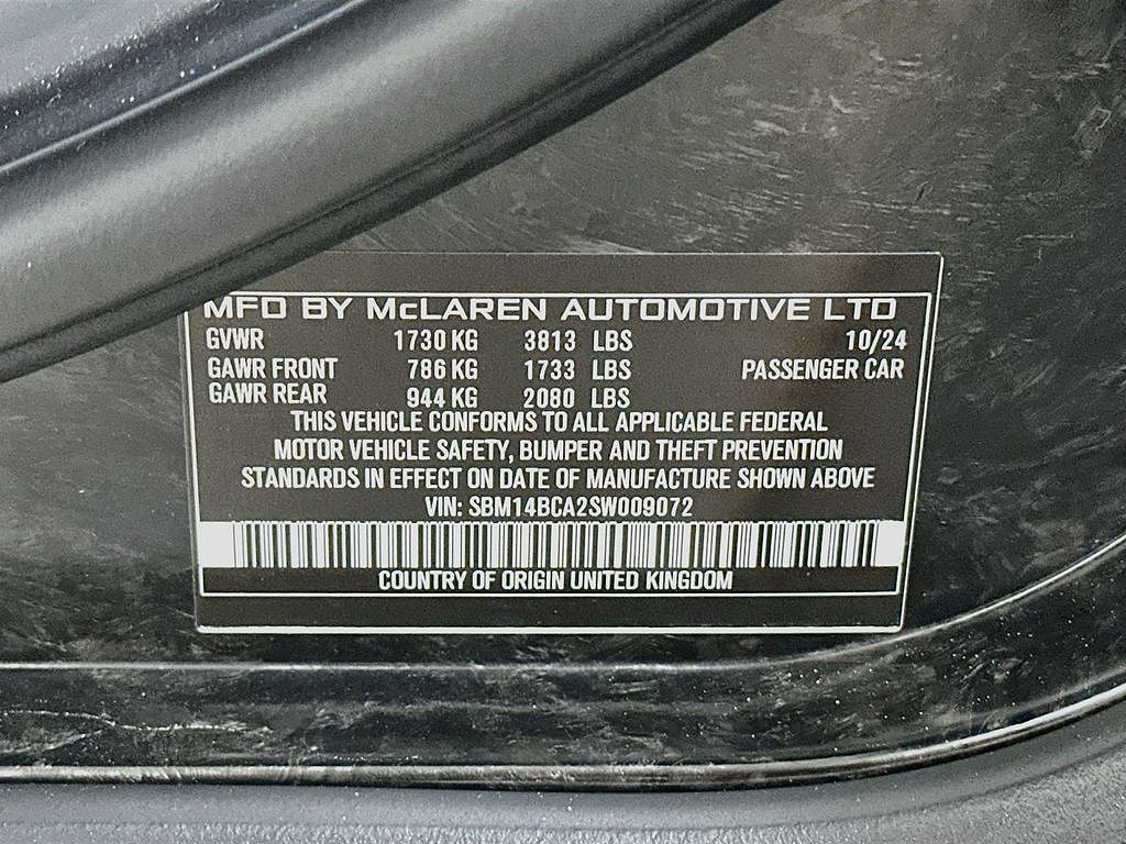 2025 Mclaren 750S