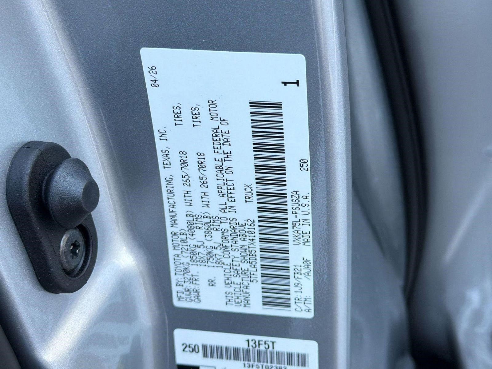 2026 Toyota Tundra