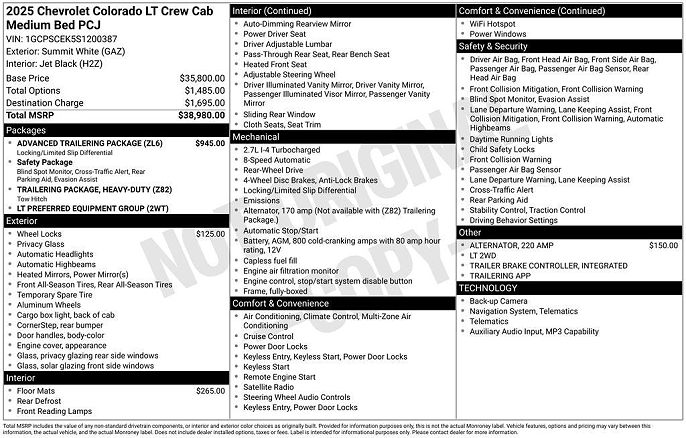 2025 Chevrolet Colorado
