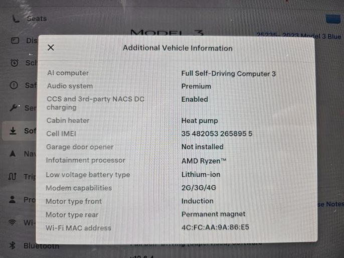 2023 Tesla Model 3