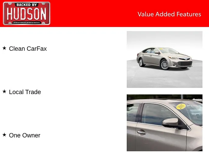 2015 Toyota Avalon