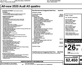 2025 Audi A5