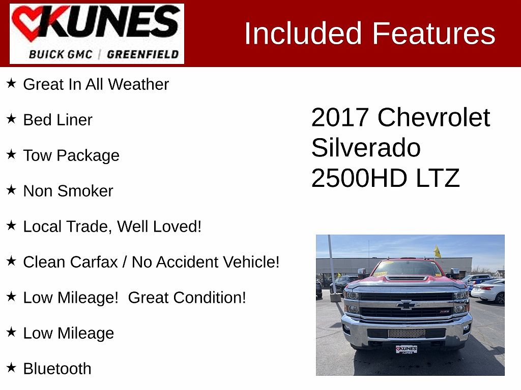 2017 Chevrolet Silverado 2500HD LTZ image 2