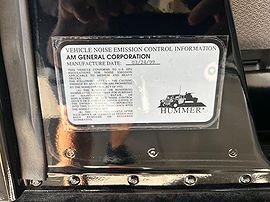 1999 AM General Hummer