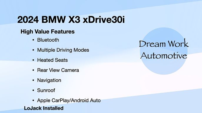 2024 BMW X3