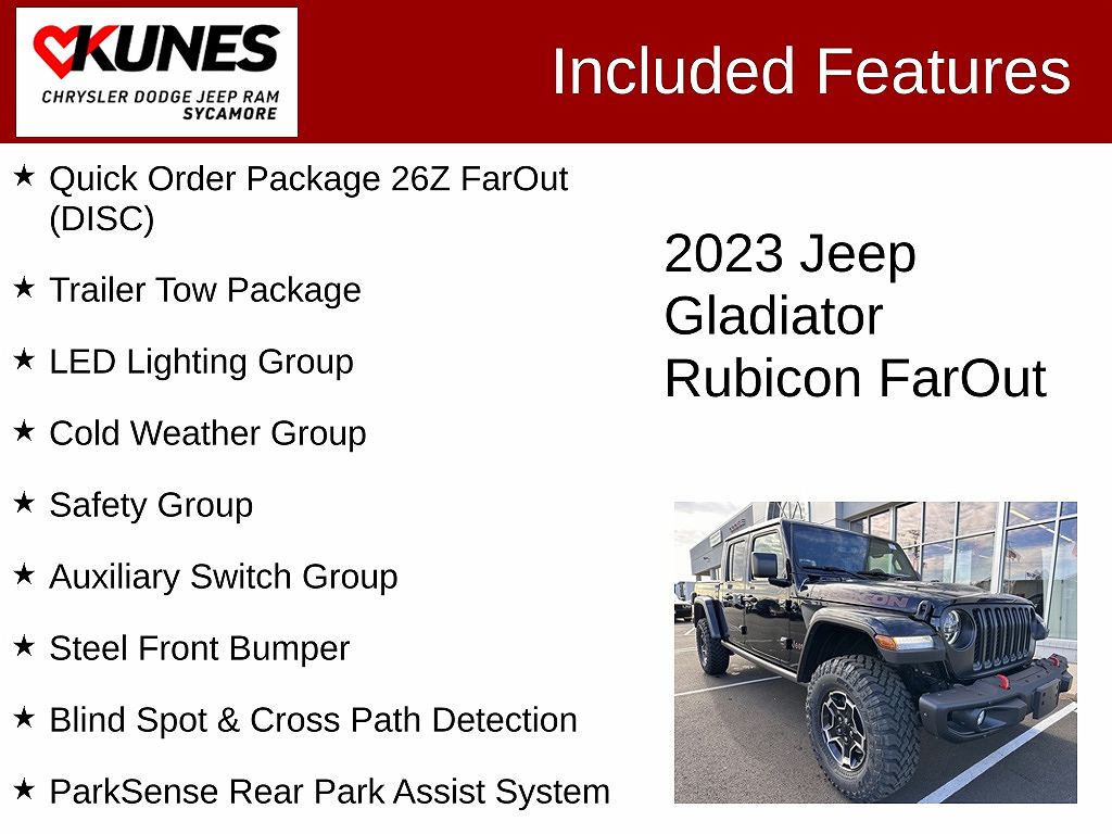 2023 Jeep Gladiator Rubicon image 1
