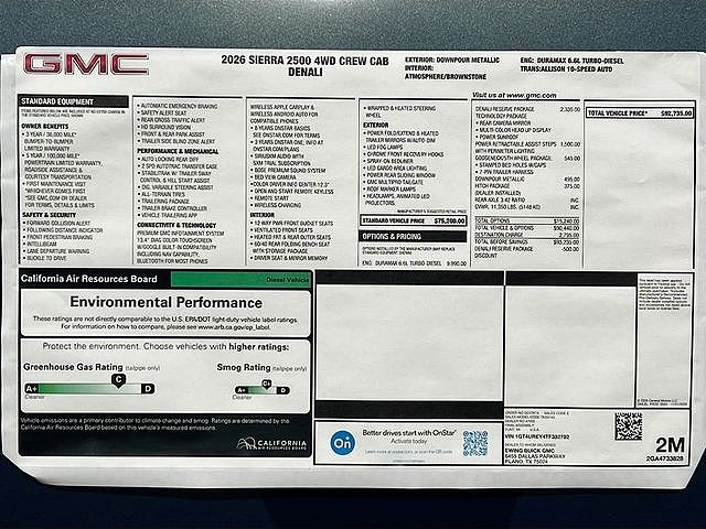 2026 GMC Sierra 2500HD