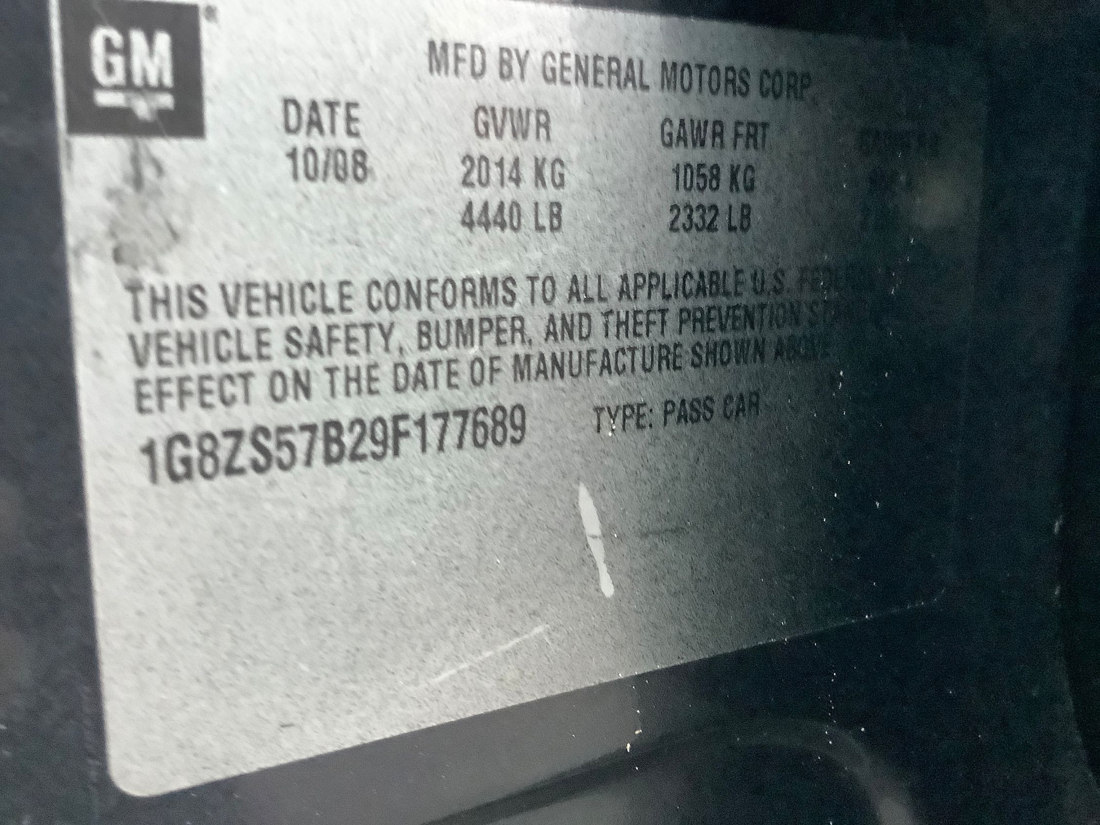 2009 Saturn Aura