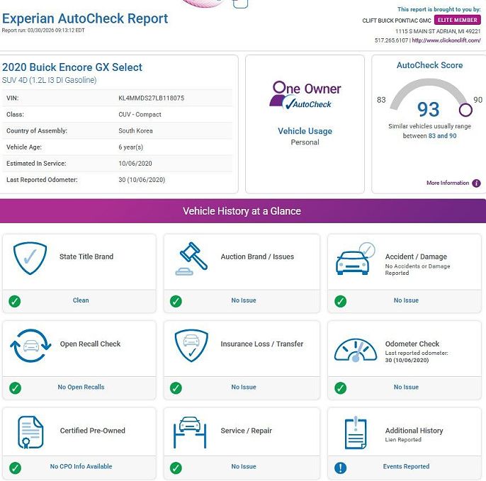 2020 Buick Encore GX