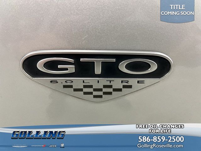2006 Pontiac GTO Base image 5